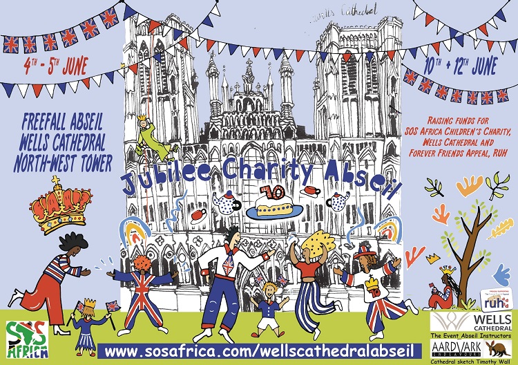 Chubb Bullied Solicitors Wells Cathedral Jubilee Charity Abseil